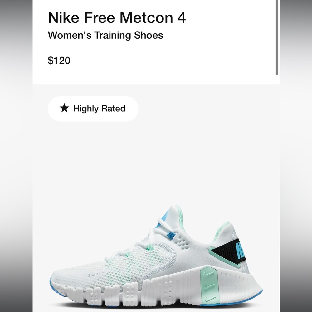 Like New Nike Free Metcon 4